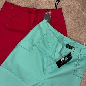 NWT Voodoo Vixen Pedal Pushers, Size XL